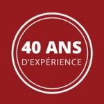 40 ans d'expérience